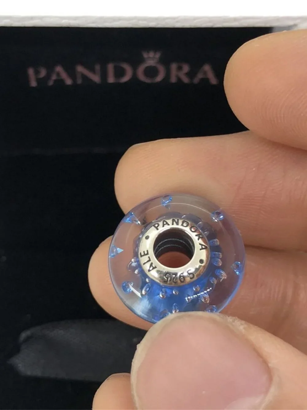 👍👍Pandora Blue Murano Glass Bead Charm - Picture 5 of 7